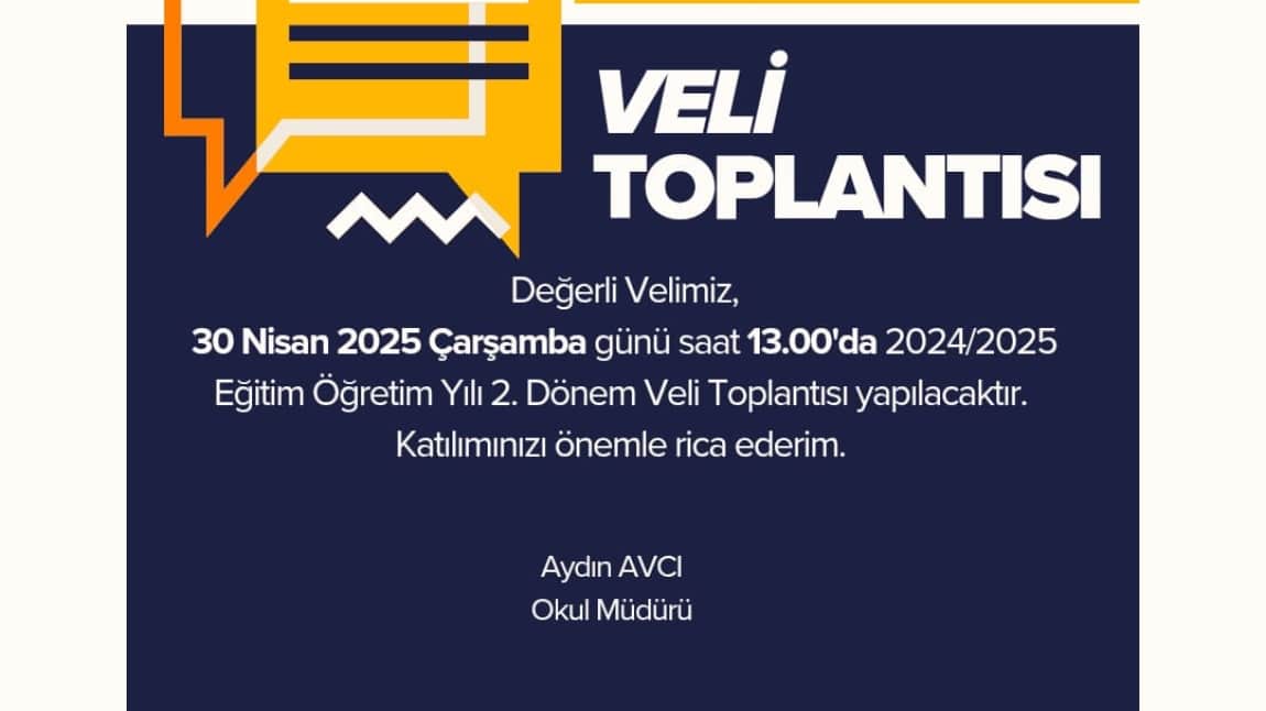 Veli Toplantısı Daveti