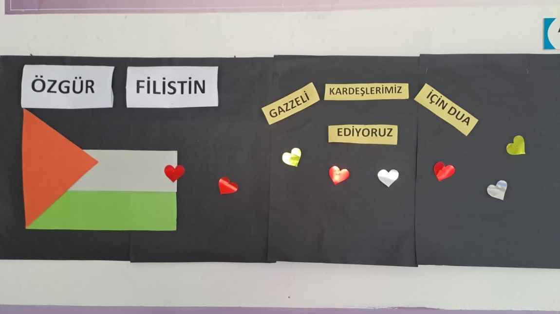 Filistinli Kardeşlerimiz İçin Dua Ediyoruz.